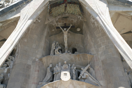 Templo Expiratorio de la Sagrada Familia - Passionsfassade